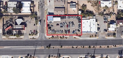 401 E Grant Rd, Tucson, AZ - AERIAL  map view