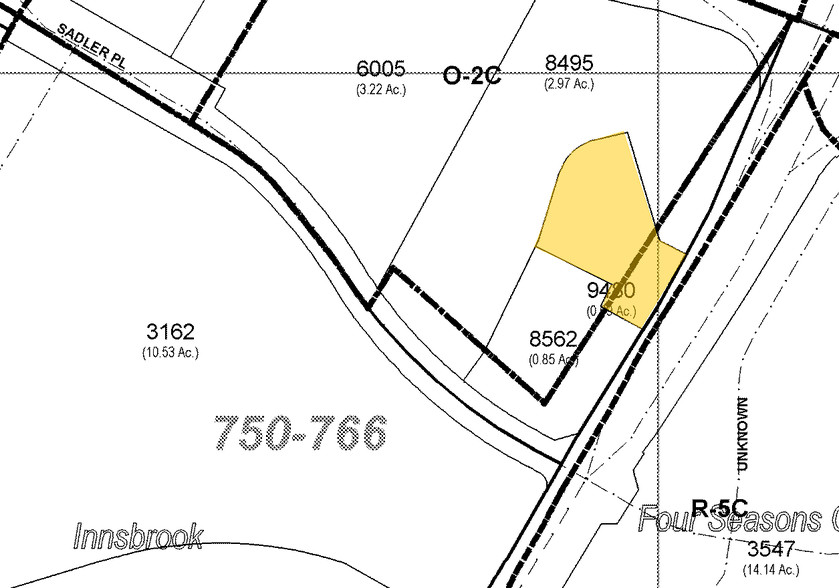 5030 Sadler Pl, Glen Allen, VA à louer - Plan cadastral - Image 2 de 8