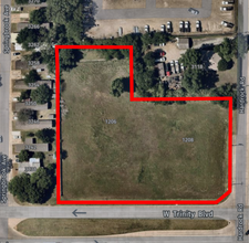 1206 Trinity -1, Grand Prairie, TX - aerial  map view