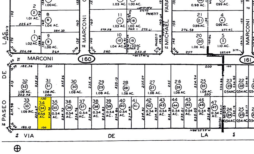 9750 Via de la Amistad, San Diego, CA à vendre - Plan cadastral - Image 2 de 3