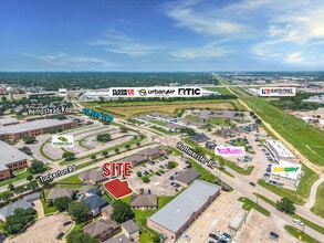 9525 Huffmeister Rd, Houston, TX - AERIAL  map view - Image1