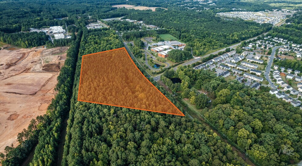 1502 Old Oxford Rd, Durham, NC à vendre - Aérien - Image 3 de 5