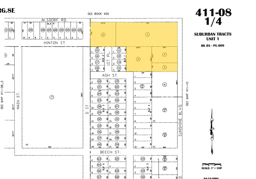 221 W Alsdorf Rd, Eloy, AZ à vendre - Plan cadastral - Image 2 de 3