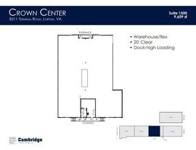 8211 Terminal Rd, Lorton, VA for lease Floor Plan- Image 1 of 1