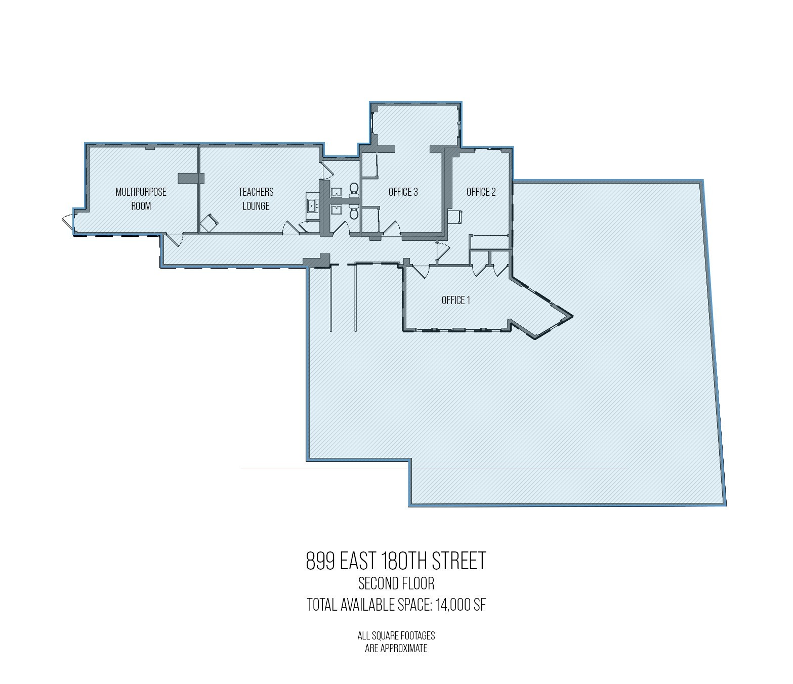 2105 Daly Ave, Bronx, NY for lease Floor Plan- Image 1 of 4