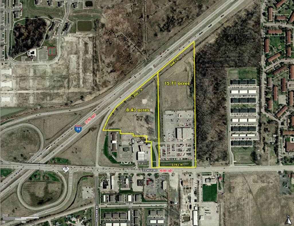 29425 23 Mile Rd, Chesterfield, MI for sale Aerial- Image 1 of 1