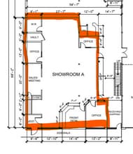 8520 106A Ave NW, Edmonton, AB for lease Floor Plan- Image 1 of 2