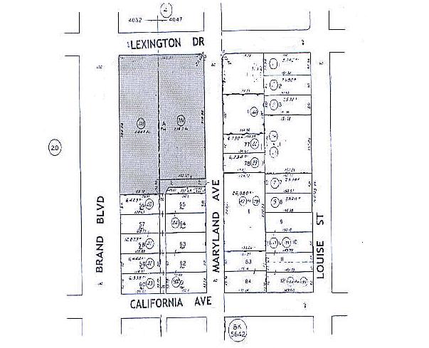 330 N Brand Blvd, Glendale, CA for lease - Plat Map - Image 2 of 34