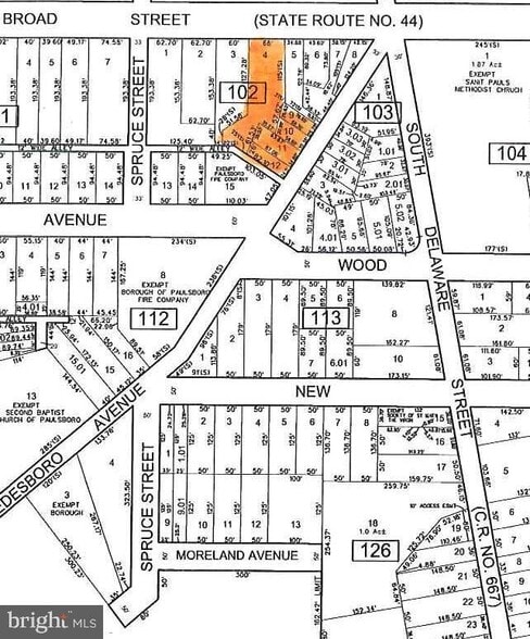 14-20 W Broad St, Paulsboro, NJ à vendre - Photo du bâtiment - Image 2 de 2