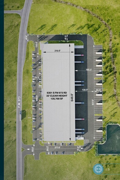 Elroy & SH 130, Austin, TX à louer - Plan de site - Image 3 de 4