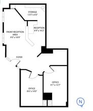 105 21st St, Saskatoon, SK for lease Floor Plan- Image 1 of 1