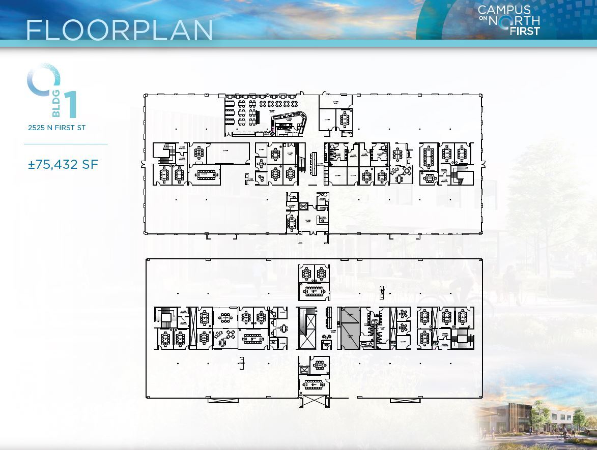 2525 N 1st St, San Jose, CA for lease Floor Plan- Image 1 of 1