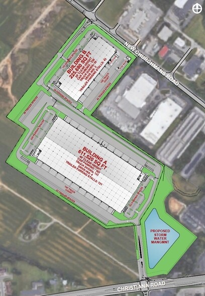 0 Christiana Rd, New Castle, DE à louer - Plan de site - Image 3 de 7