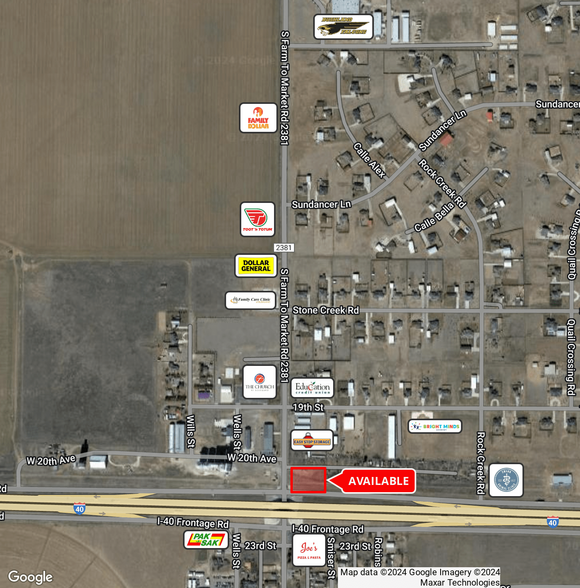 NEC I-40 & Simmons rd, Bushland, TX for sale - Primary Photo - Image 1 of 2