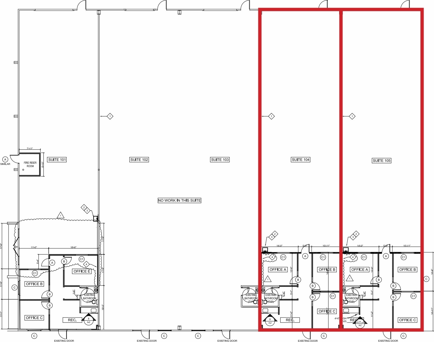 329 S Rockford Dr, Tempe, AZ à louer Plan d’étage- Image 1 de 1