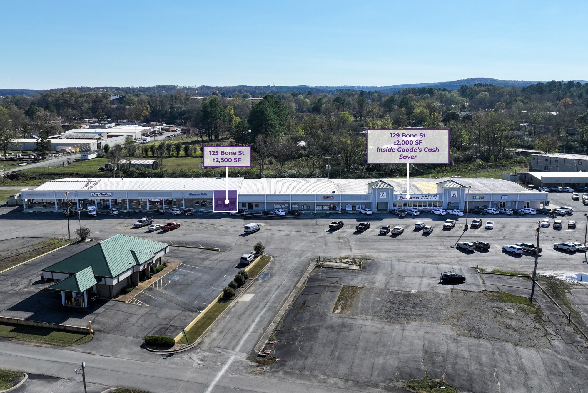 117-133 Bone St, Clinton, AR à louer Photo du bâtiment- Image 1 de 4