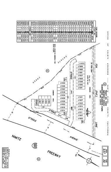 1941-1973 O'Toole Way, San Jose, CA à louer - Plan cadastral - Image 3 de 57