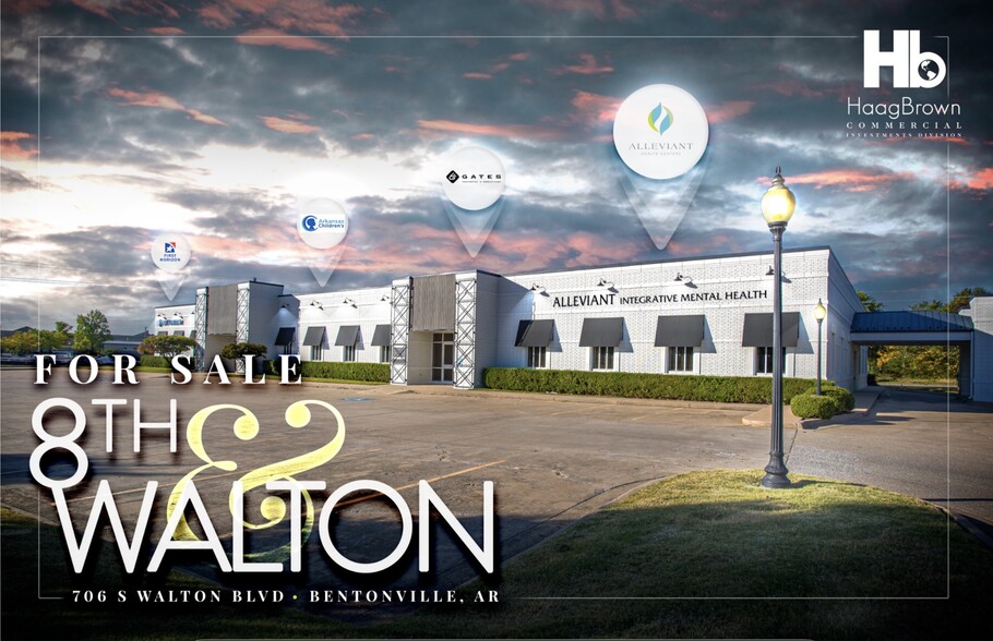 706 S Walton Blvd, Bentonville, AR for sale - Building Photo - Image 1 of 5