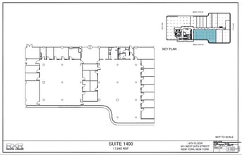 601 W 26th St, New York, NY for lease Floor Plan- Image 1 of 8