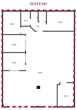 Markham & Shackleford, Little Rock, AR à louer Plan d’étage- Image 2 de 2