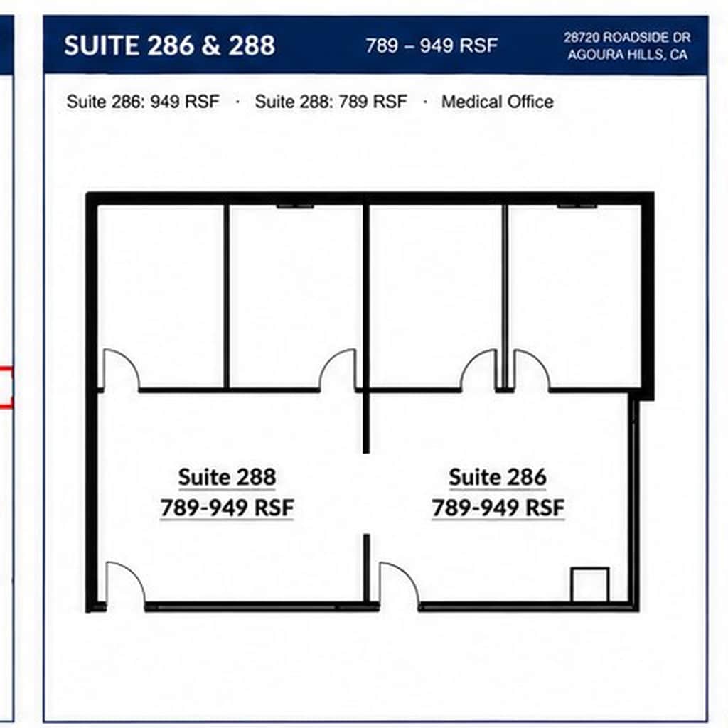 28720 Roadside Dr, Agoura Hills, CA for lease Floor Plan- Image 1 of 1