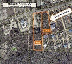 2153-2163 Periwinkle Way, Sanibel, FL - AERIAL  map view - Image1