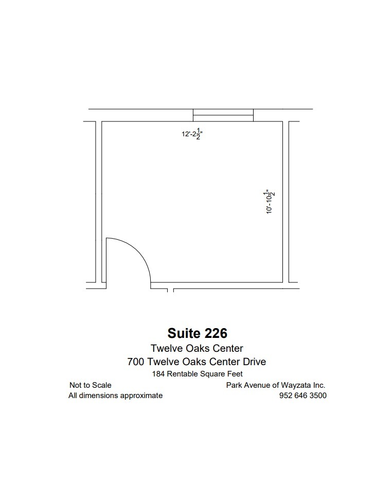 600 Twelve Oaks Center Dr, Wayzata, MN à louer Plan d  tage- Image 1 de 1