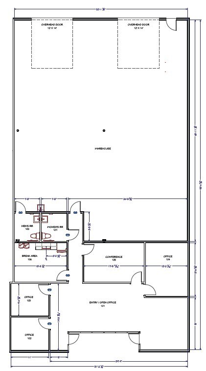 10031 Monroe Dr, Dallas, TX for lease Floor Plan- Image 1 of 1
