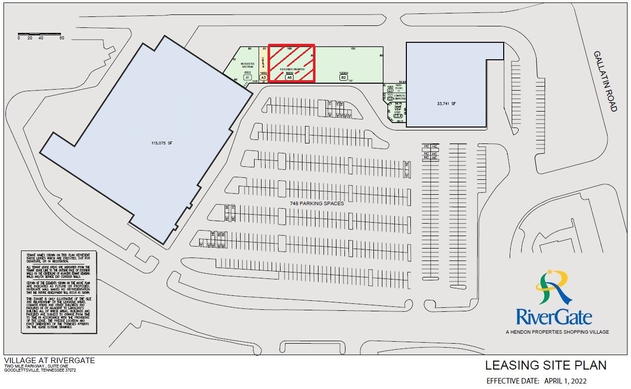 2060 Gallatin Pike, Nashville, TN for lease Floor Plan- Image 1 of 3