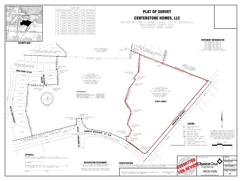 Sheehan Road Rd, Dayton, OH à vendre - Plan cadastral - Image 3 de 7
