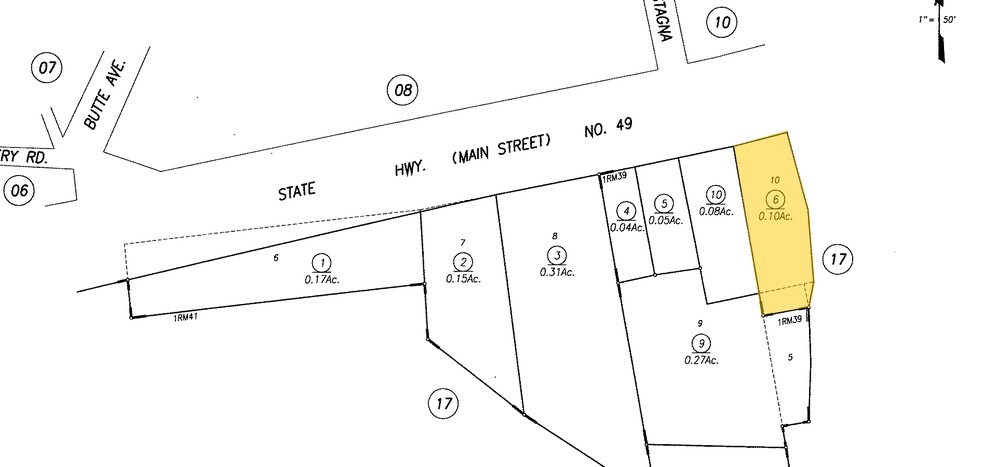 212 Main St, Sierra City, CA à vendre - Plan cadastral - Image 3 de 5