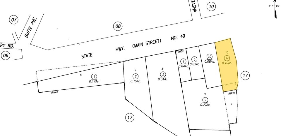 212 Main St, Sierra City, CA for sale - Plat Map - Image 3 of 5