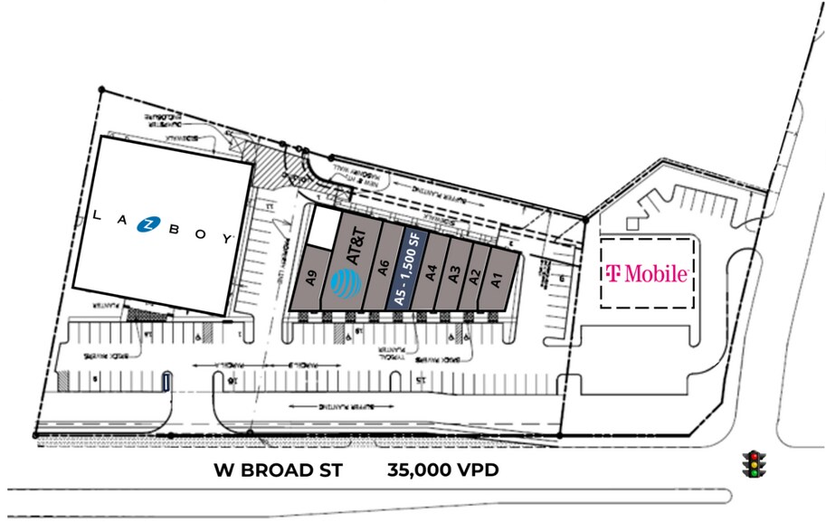 11561-11577 W Broad St, Richmond, VA à louer - Photo du bâtiment - Image 2 de 7