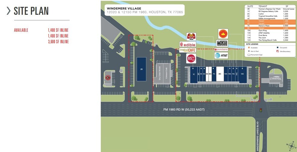 12020 FM 1960 Rd W, Houston, TX à louer - Photo du bâtiment - Image 3 de 5