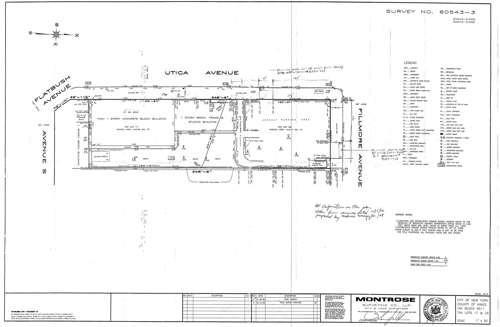 2343 Utica Ave, Brooklyn, NY for lease Site Plan- Image 1 of 6