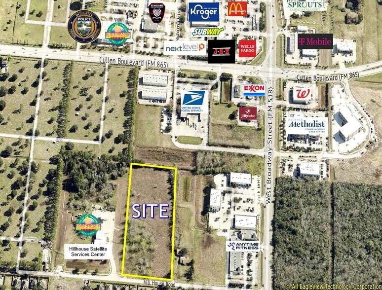 2625 Hillhouse Rd, Pearland, TX à vendre - Photo principale - Image 1 de 5