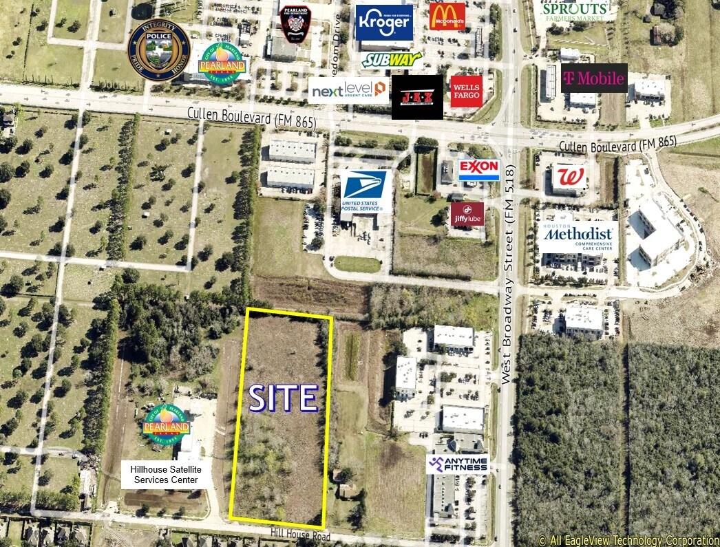 2625 Hillhouse Rd, Pearland, TX à vendre Photo principale- Image 1 de 6