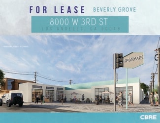 Plus de détails pour 8000 W 3rd St, Los Angeles, CA - Commerce de détail à louer