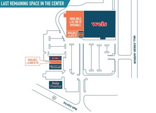 500-532 Pottsville Park Plz, Pottsville, PA for lease Site Plan- Image 2 of 2