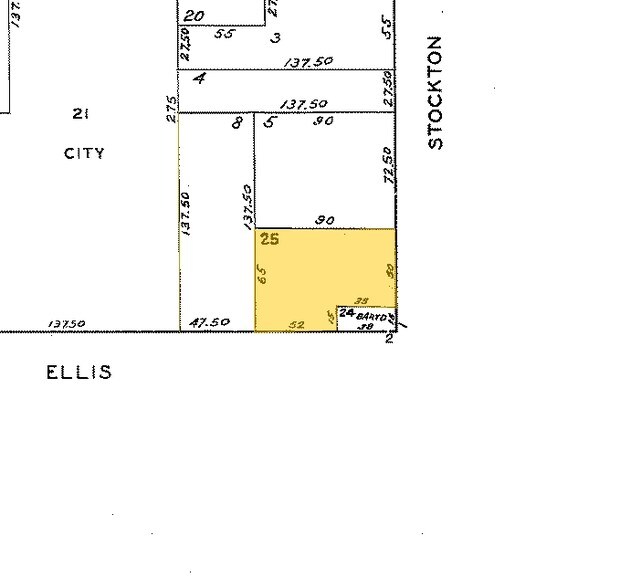 1 Stockton St, San Francisco, CA for lease - Plat Map - Image 2 of 3