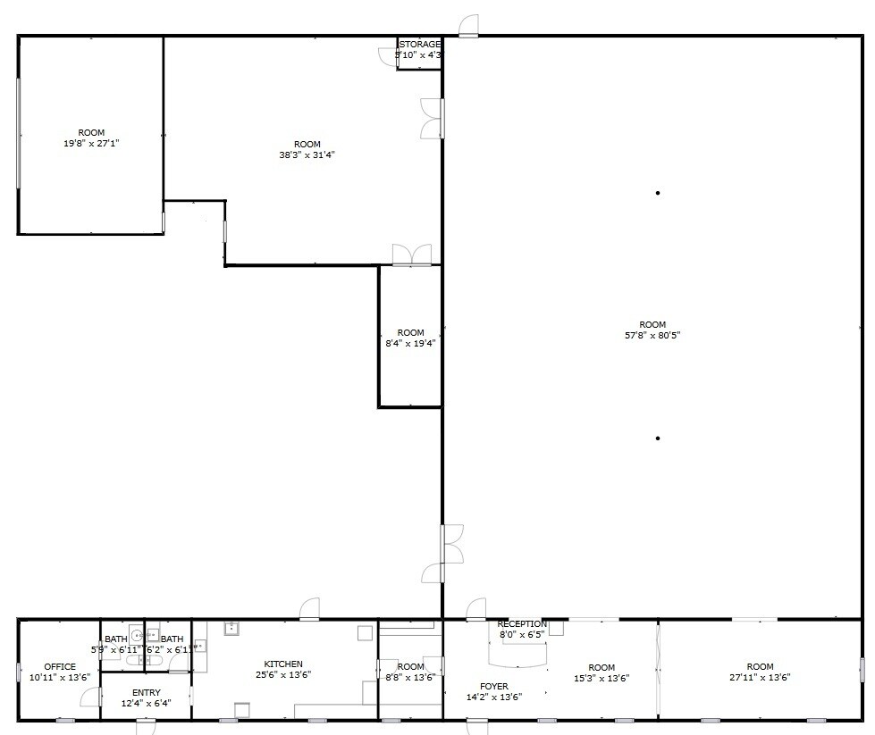 1030 Salem Church Rd, Anderson, SC for lease Floor Plan- Image 1 of 1
