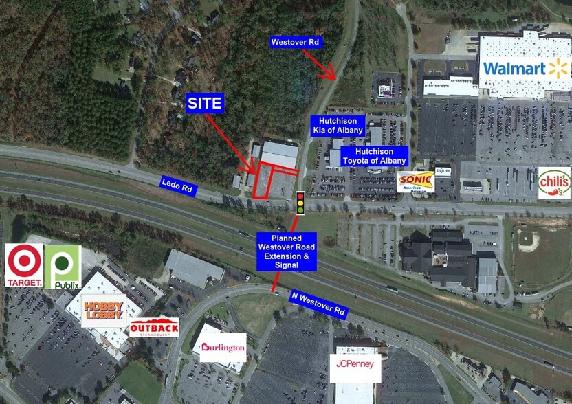 2887 Ledo Rd, Albany, GA for sale - Building Photo - Image 1 of 1