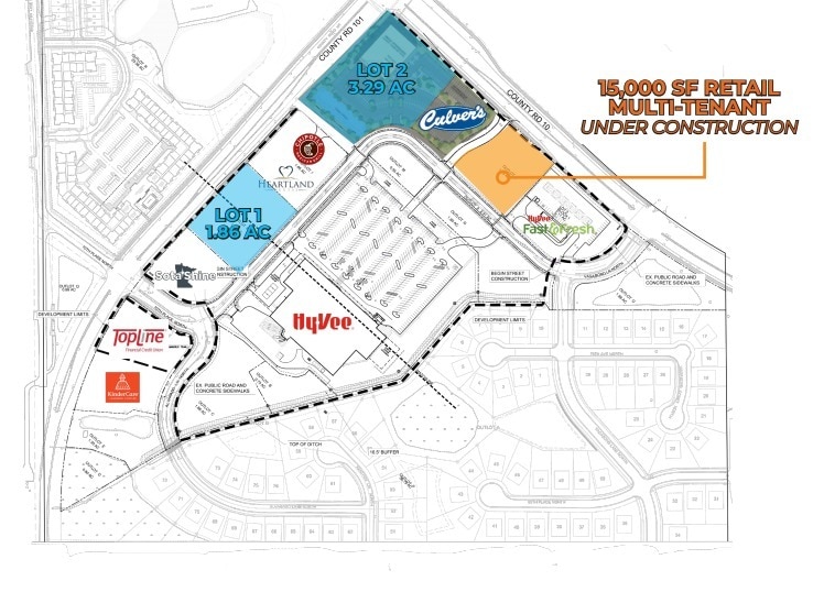 Hy-Vee Maple Grove Multi-Tenant Retail, Maple Grove, MN for lease Building Photo- Image 1 of 2