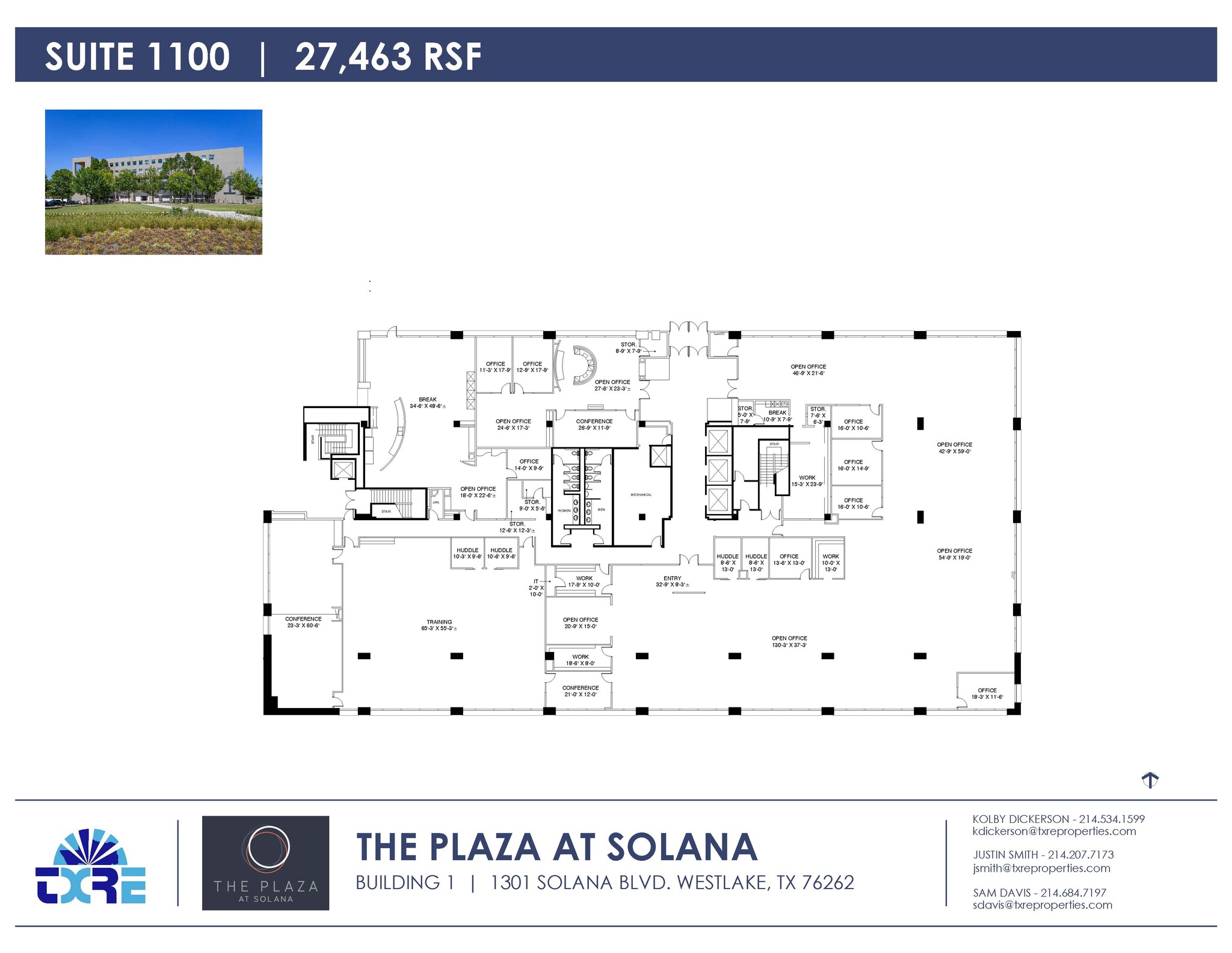 1301 Solana Blvd, Westlake, TX for lease Floor Plan- Image 1 of 1