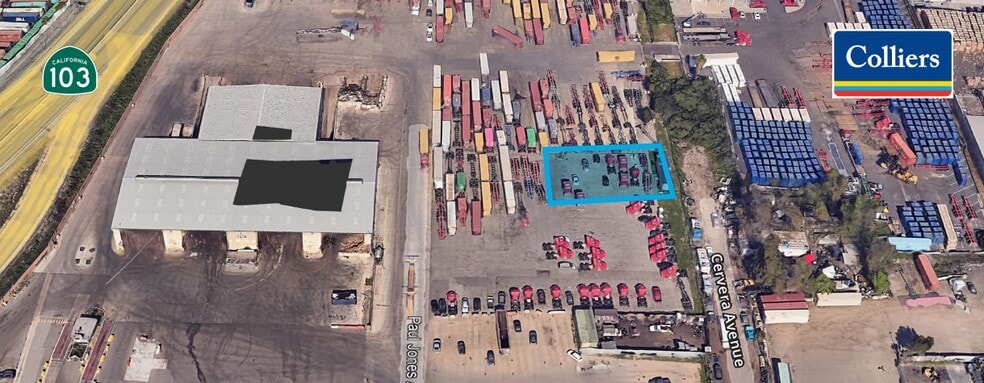 1019 Cervera Ave, Wilmington, CA for lease - Aerial - Image 2 of 2