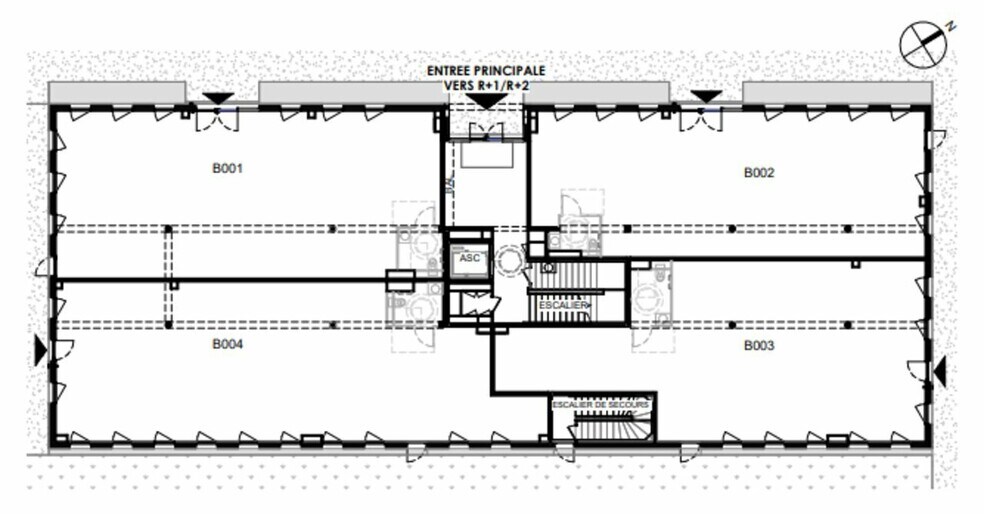 Office in Muret for lease - Floor Plan - Image 3 of 4