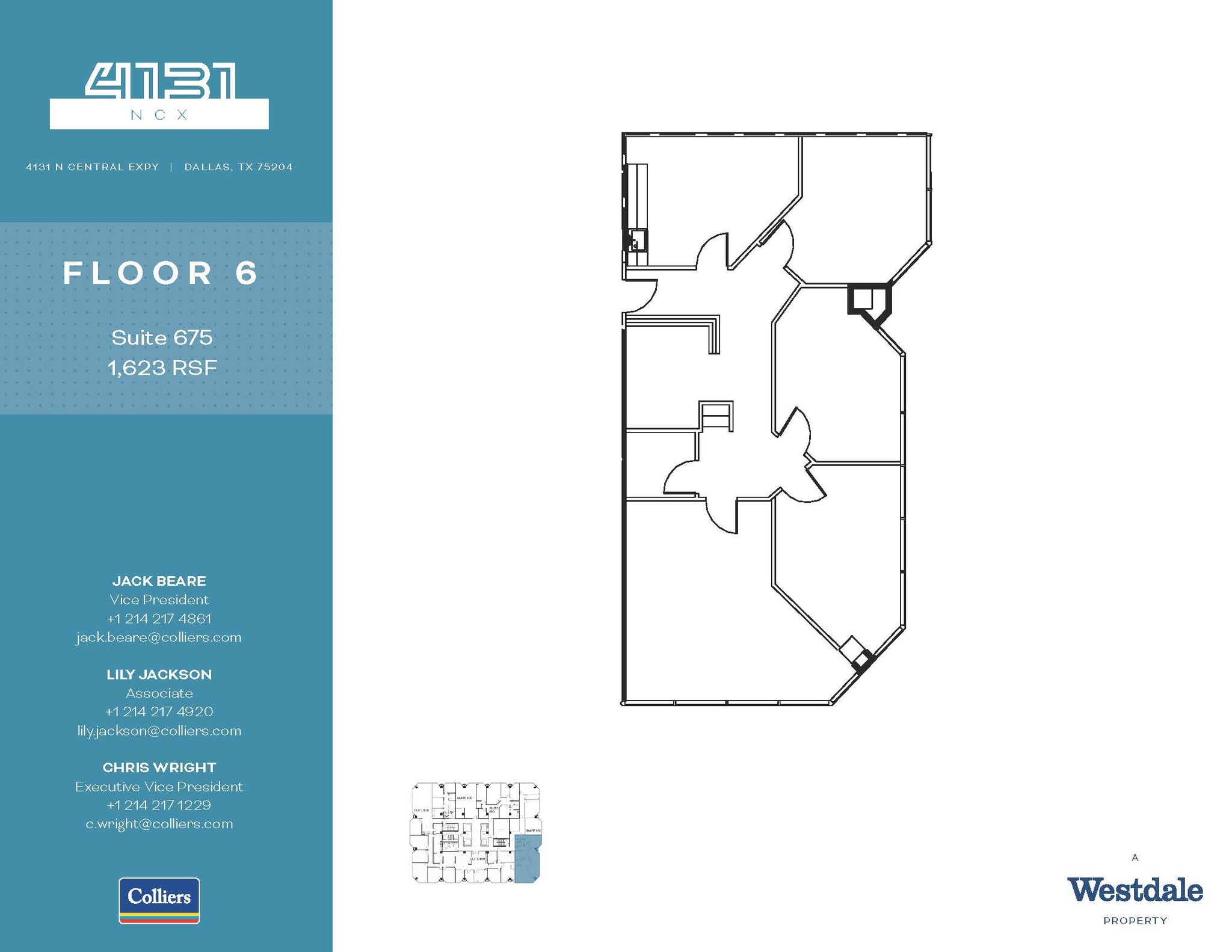 4131 N Central Expy, Dallas, TX for lease Floor Plan- Image 1 of 1