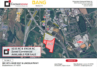 Plus de détails pour 1810 S Dixie Hwy, Elizabethtown, KY - Terrain à vendre