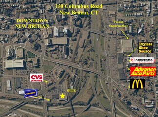 Plus de détails pour 150-190 Columbus Blvd, New Britain, CT - Commerce de détail à louer
