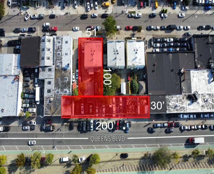 13943 Queens Blvd, Jamaica, NY for sale - Aerial - Image 2 of 2